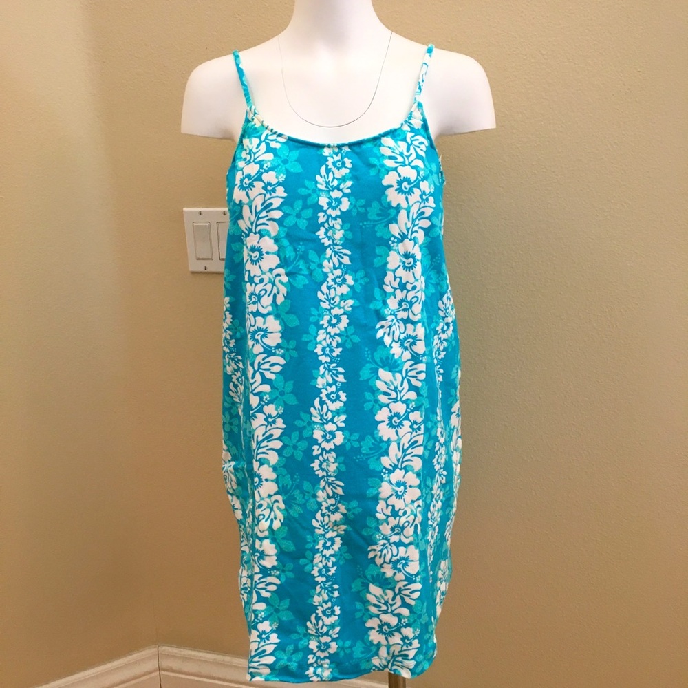 Maternity dress or cover up Floral Cotton Lycra